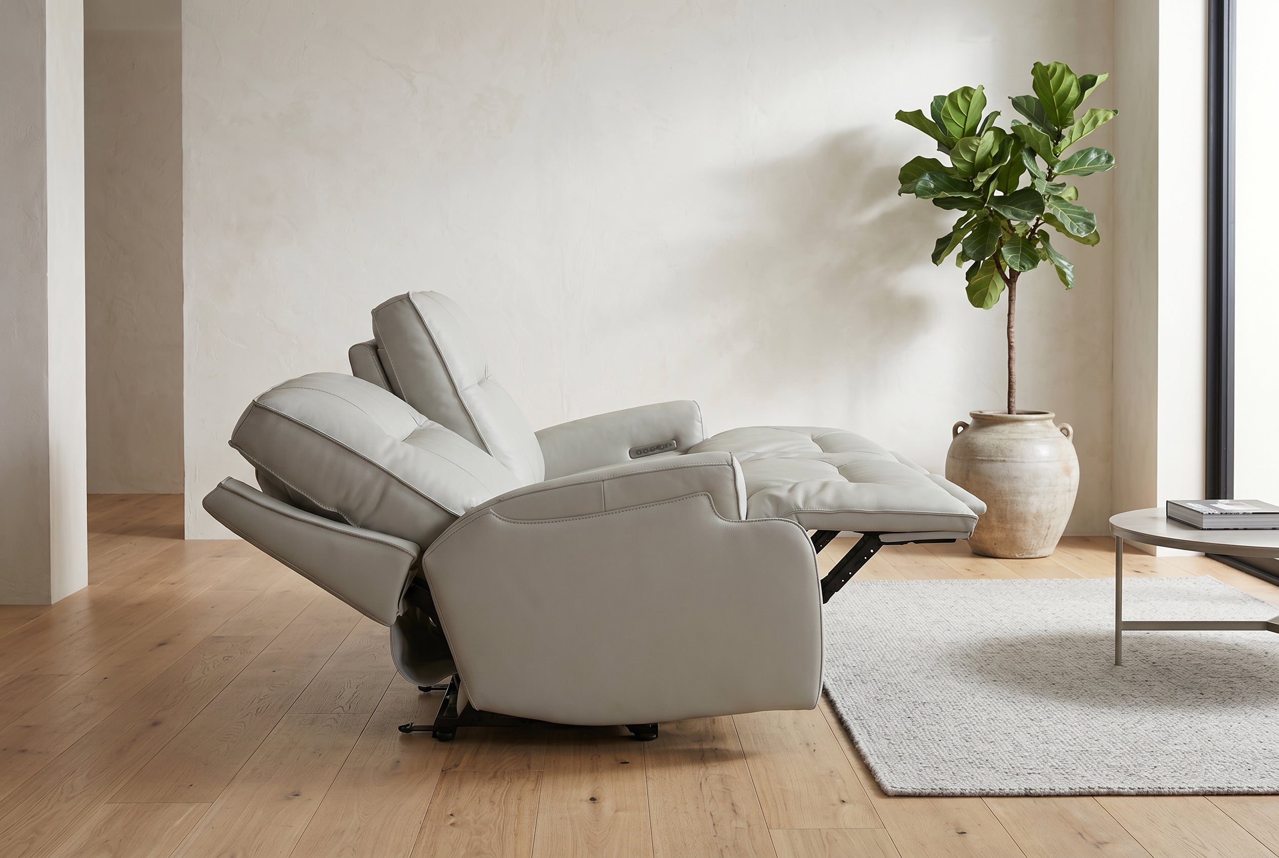Atlas Fog 3-Piece Power Reclining Living Room Set