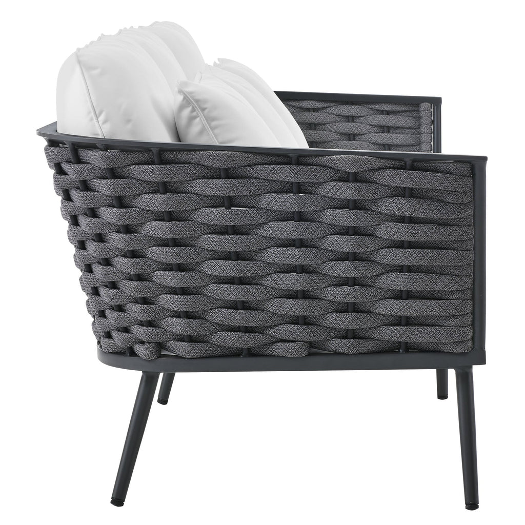 Stance Outdoor Patio Aluminum Sofa by Modway