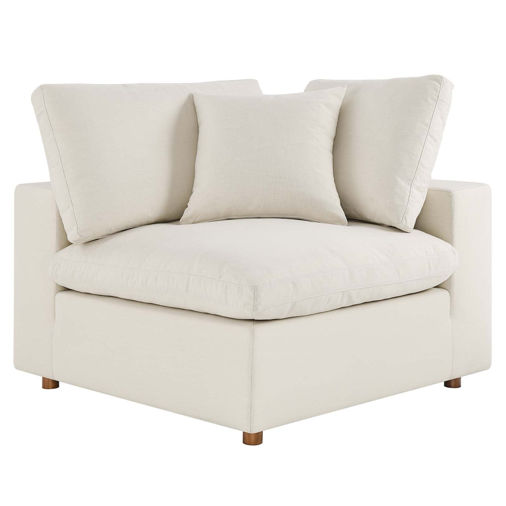 Commix 5-Piece Down Filled Overstuffed Armless Sectional Sofa by Modway