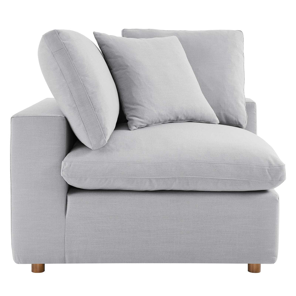 Commix 5-Piece Down Filled Overstuffed Armless Sectional Sofa by Modway