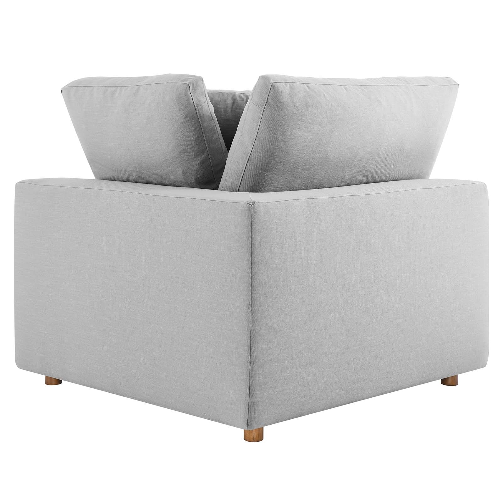 Commix 5-Piece Down Filled Overstuffed Armless Sectional Sofa by Modway