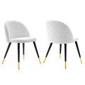 Cordial Dining Chairs Set of 2 by Modway