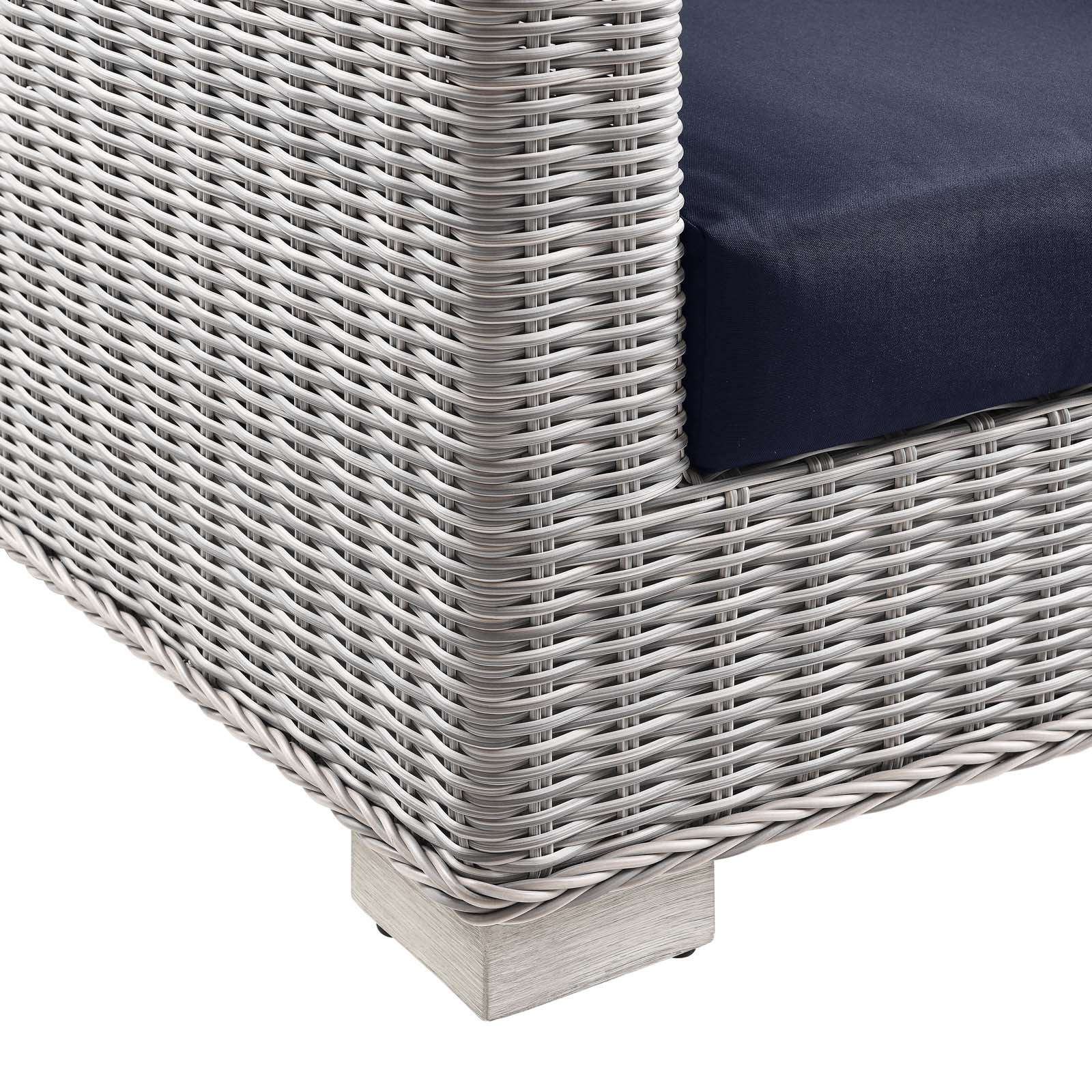 Conway Outdoor Patio Wicker Rattan Armchair by Modway