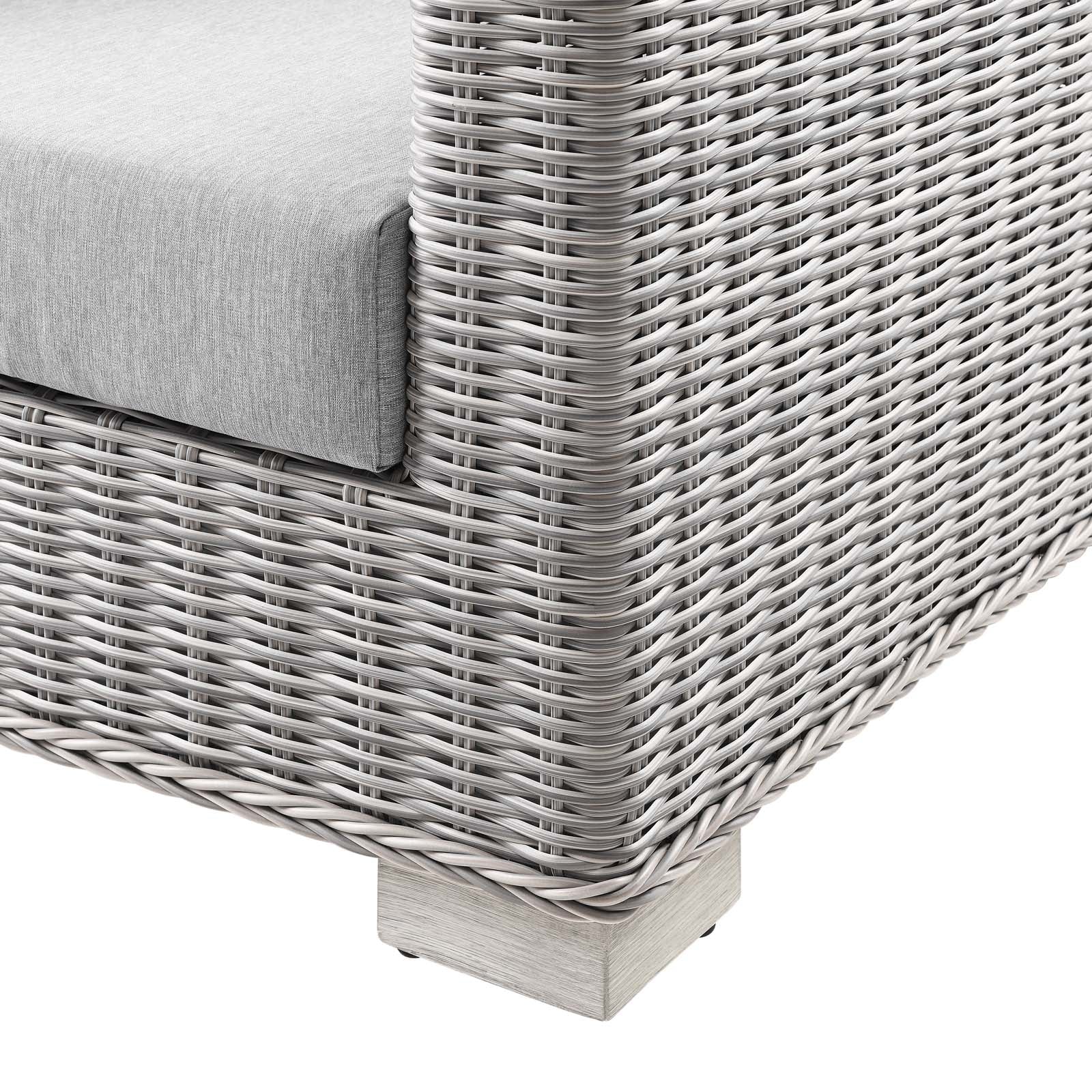 Conway Outdoor Patio Wicker Rattan Sofa by Modway