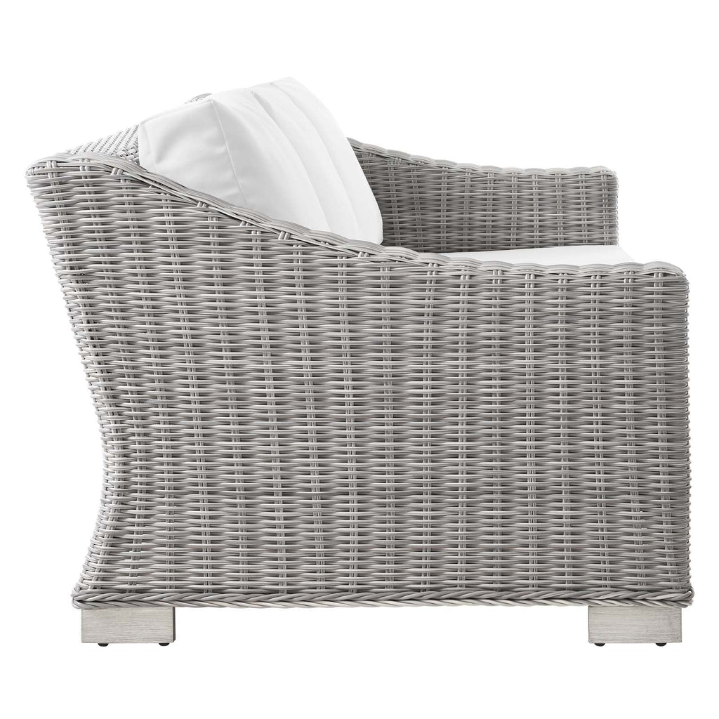 Conway Outdoor Patio Wicker Rattan Sofa by Modway