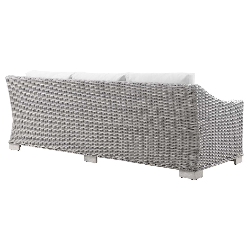 Conway Outdoor Patio Wicker Rattan Sofa by Modway