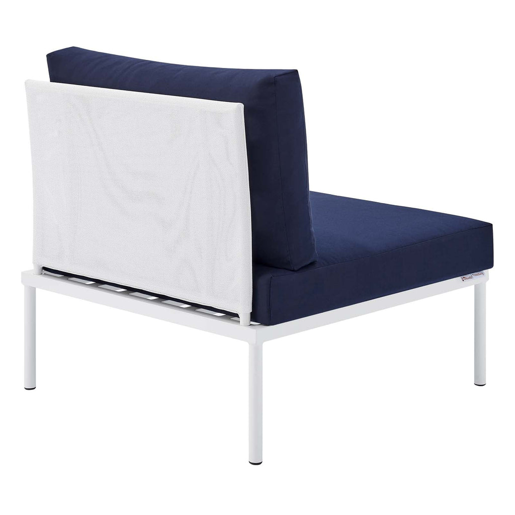 Harmony 6-Piece Sunbrella¨ Outdoor Patio Aluminum Sectional Sofa Set by Modway