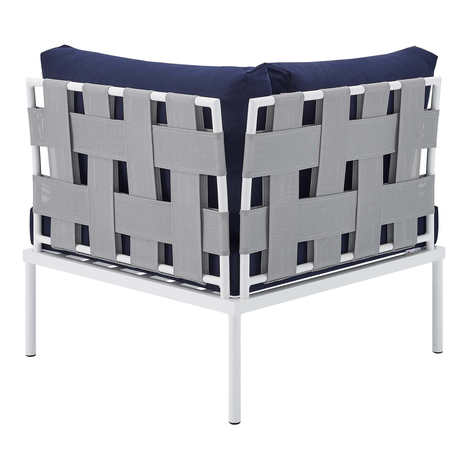 Harmony 6-Piece Sunbrella¨ Outdoor Patio Aluminum Sectional Sofa Set by Modway