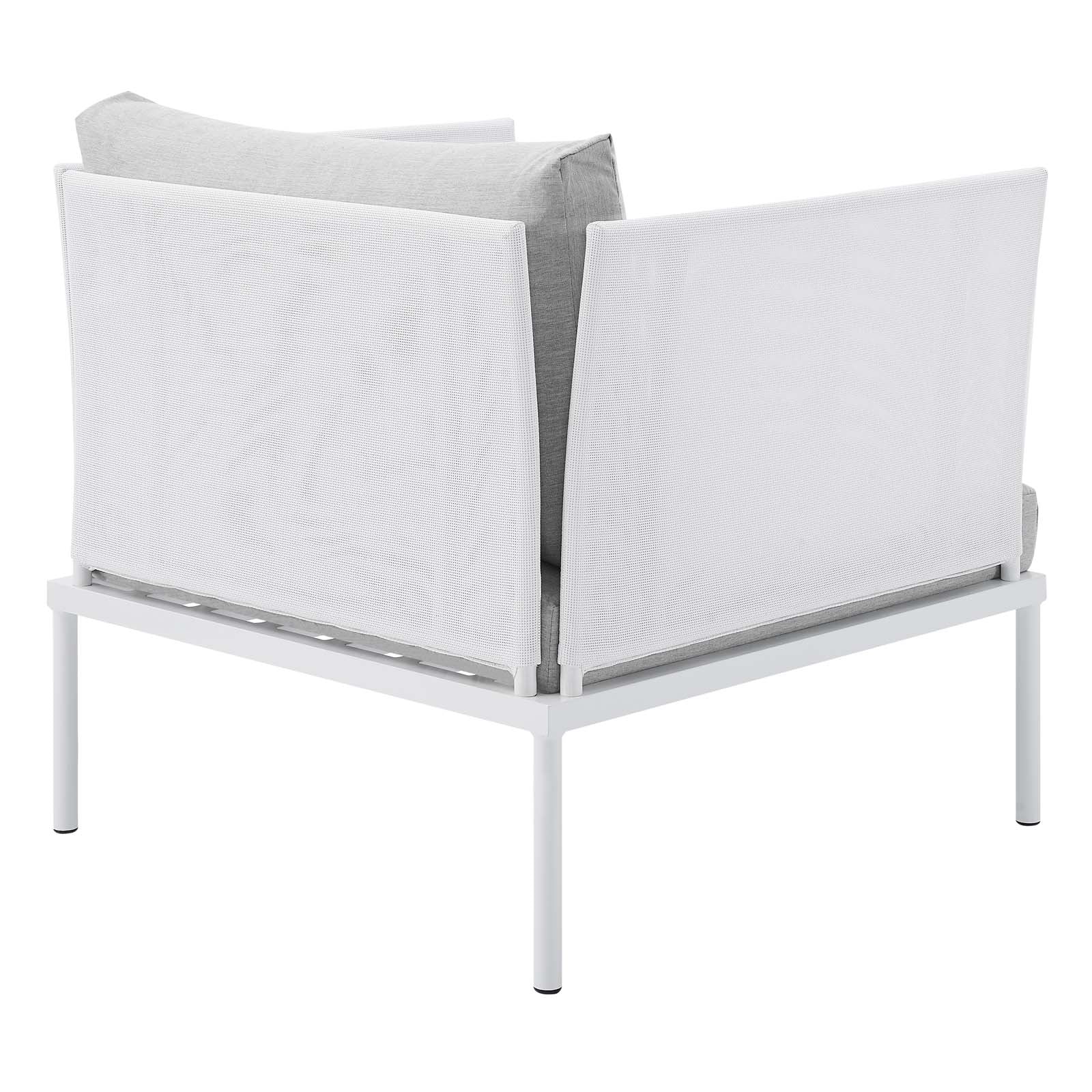 Harmony 7-Piece Sunbrella¨ Outdoor Patio Aluminum Sectional Sofa Set by Modway