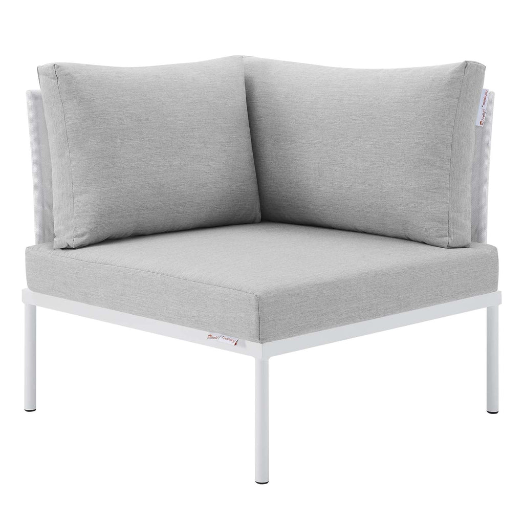 Harmony 7-Piece Sunbrella¨ Outdoor Patio Aluminum Sectional Sofa Set by Modway