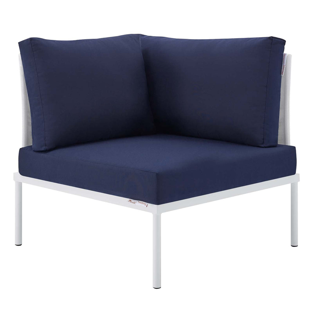 Harmony 7-Piece Sunbrella¨ Outdoor Patio Aluminum Sectional Sofa Set by Modway