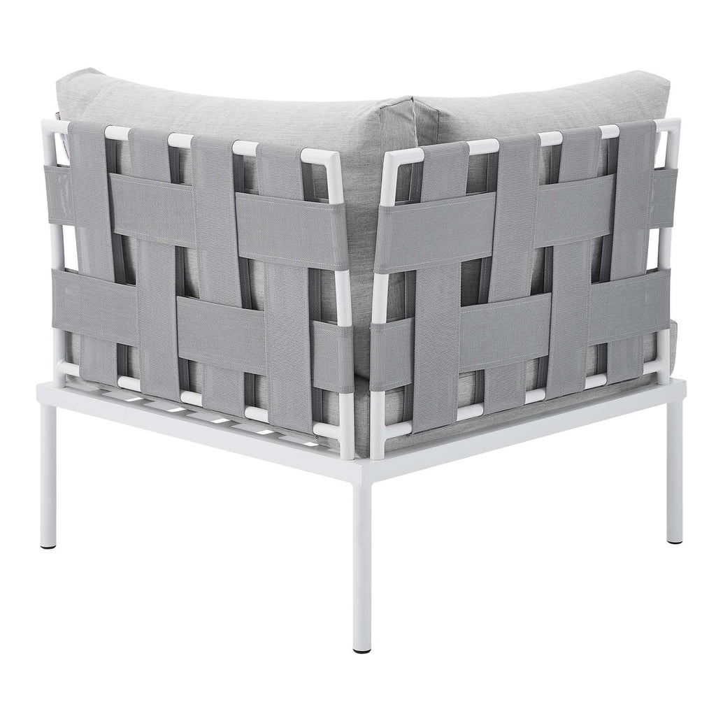 Harmony 7-Piece Sunbrella¨ Outdoor Patio Aluminum Sectional Sofa Set by Modway