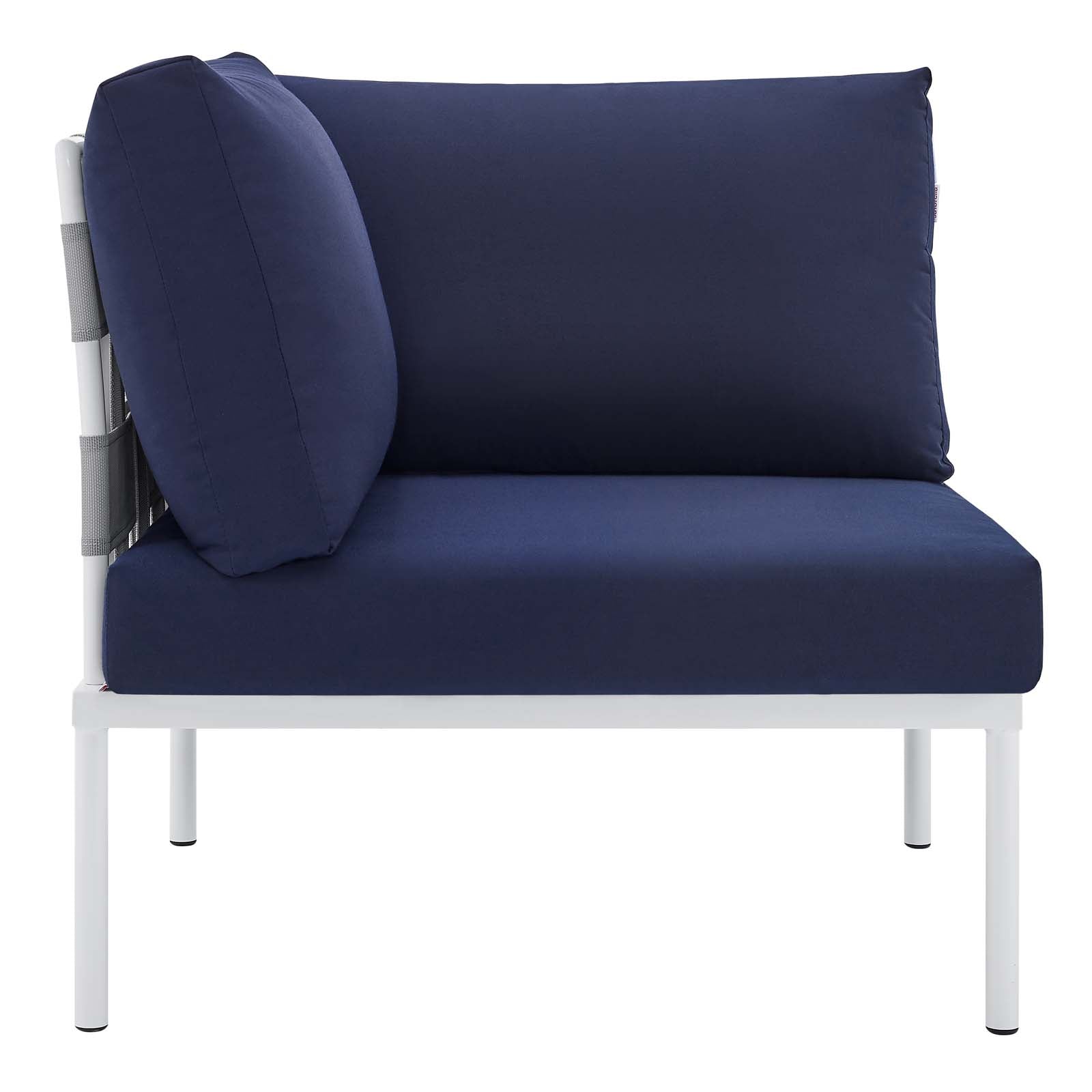 Harmony 8-Piece Sunbrella¨ Outdoor Patio All Mesh Sectional Sofa Set by Modway
