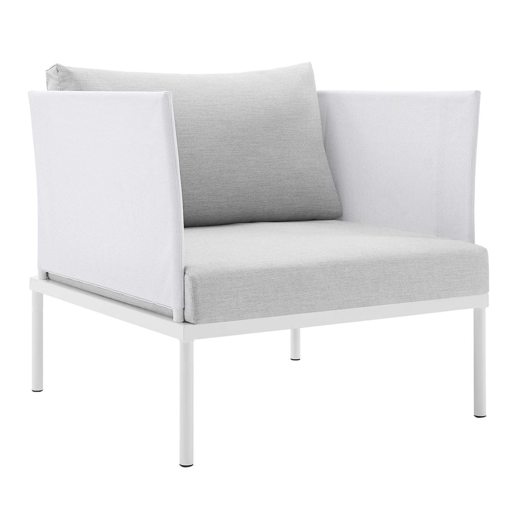 Harmony 8-Piece Sunbrella¨ Outdoor Patio Aluminum Seating Set by Modway