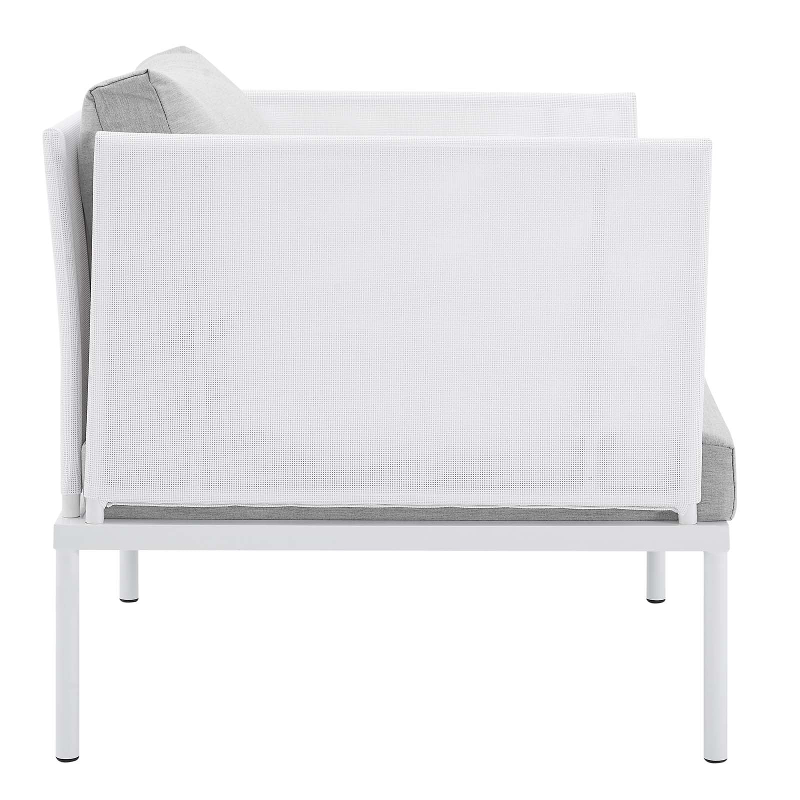 Harmony 10-Piece Sunbrella¨ Outdoor Patio Aluminum Sectional Sofa Set by Modway