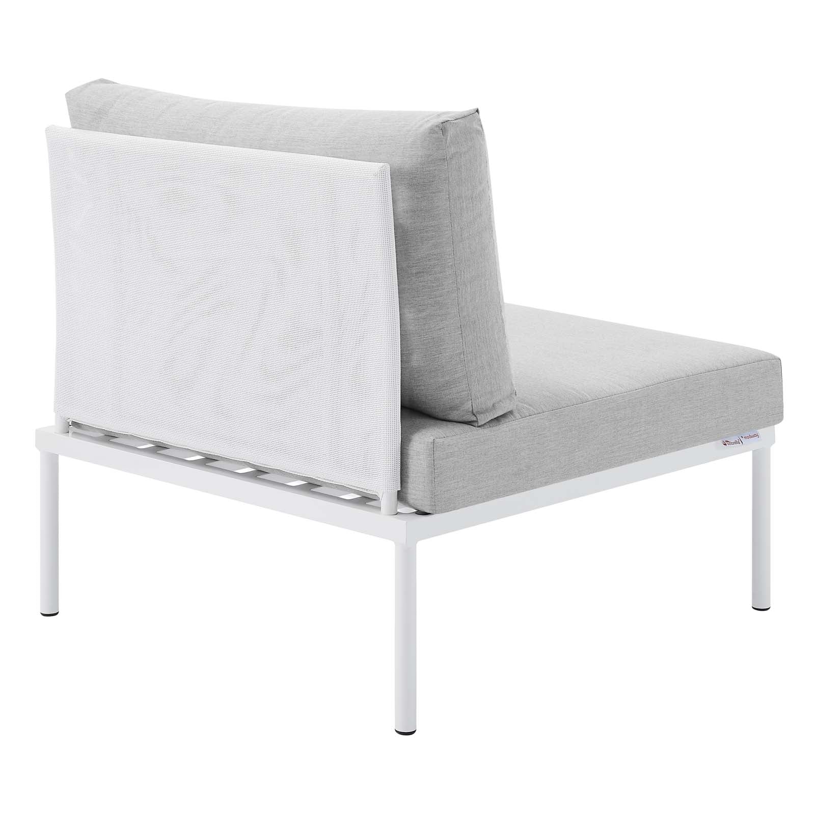 Harmony 10-Piece Sunbrella¨ Outdoor Patio Aluminum Sectional Sofa Set by Modway
