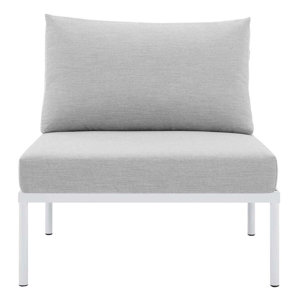 Harmony Sunbrella¨ Outdoor Patio Aluminum Armless Chair by Modway