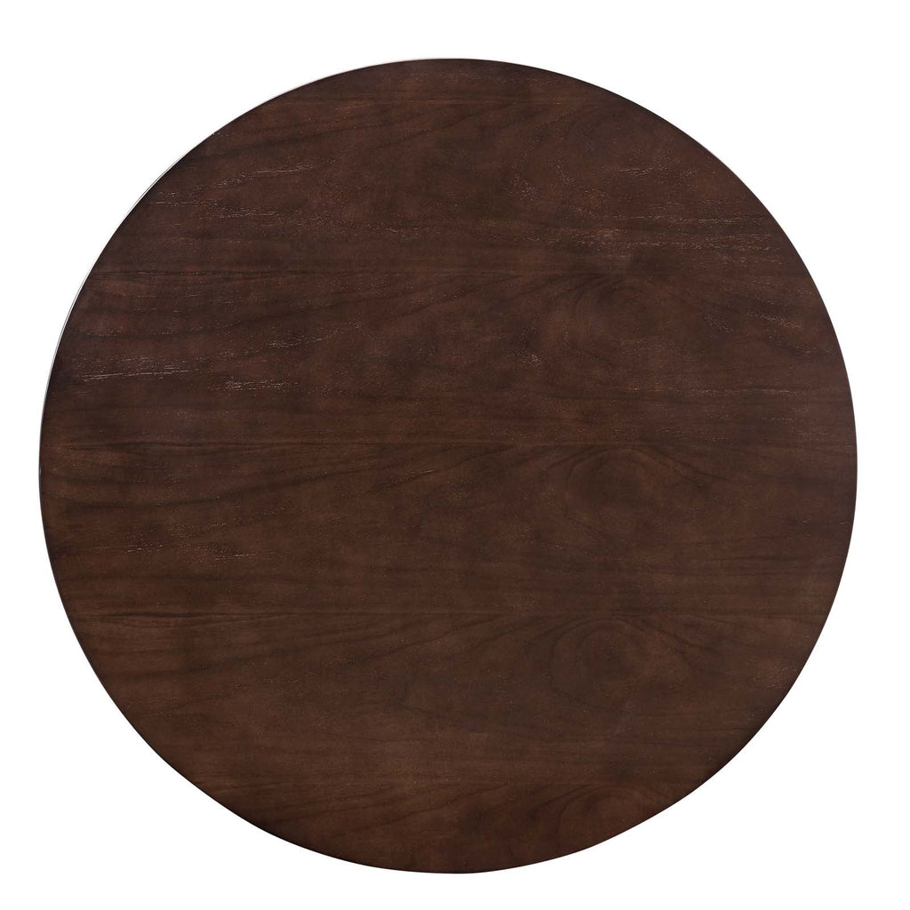 Lippa 36" Round Wood Coffee Table by Modway