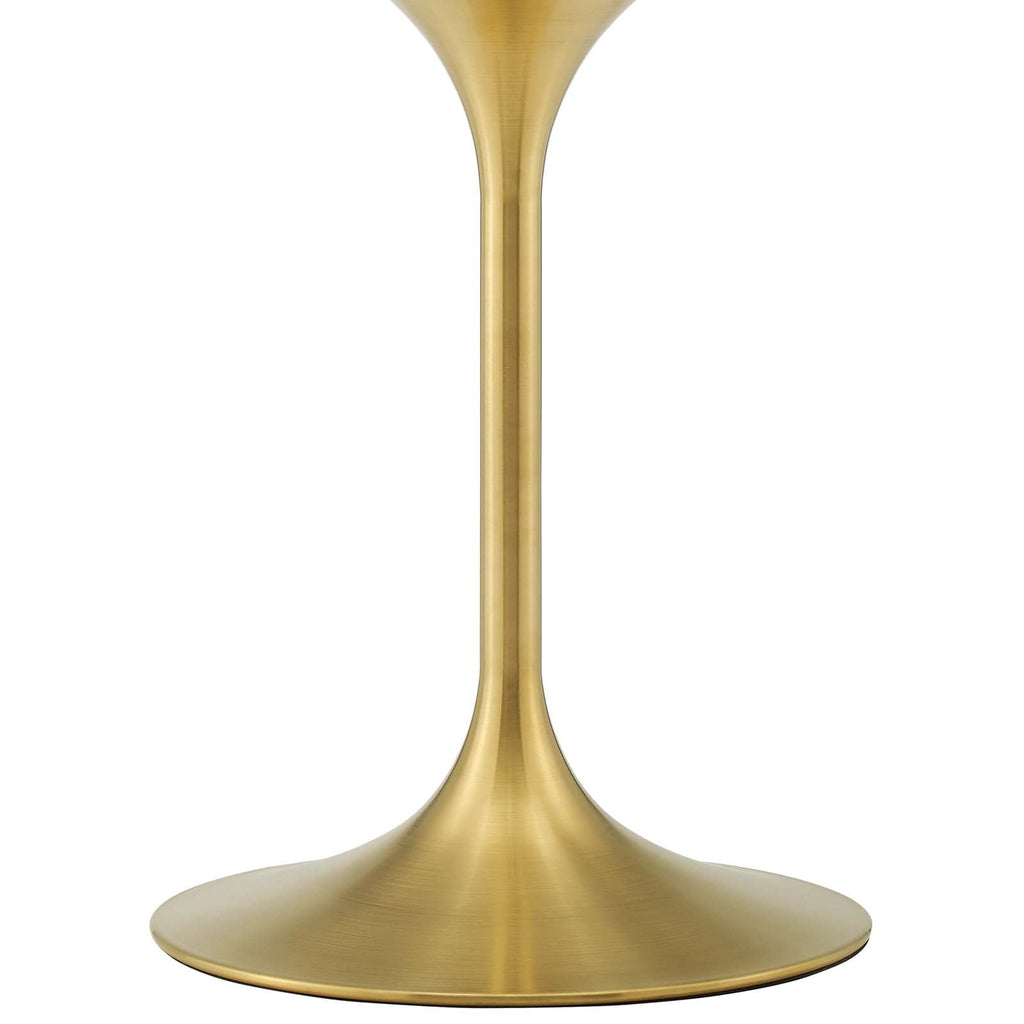 Lippa 28" Round Faux Marble Dining Table by Modway