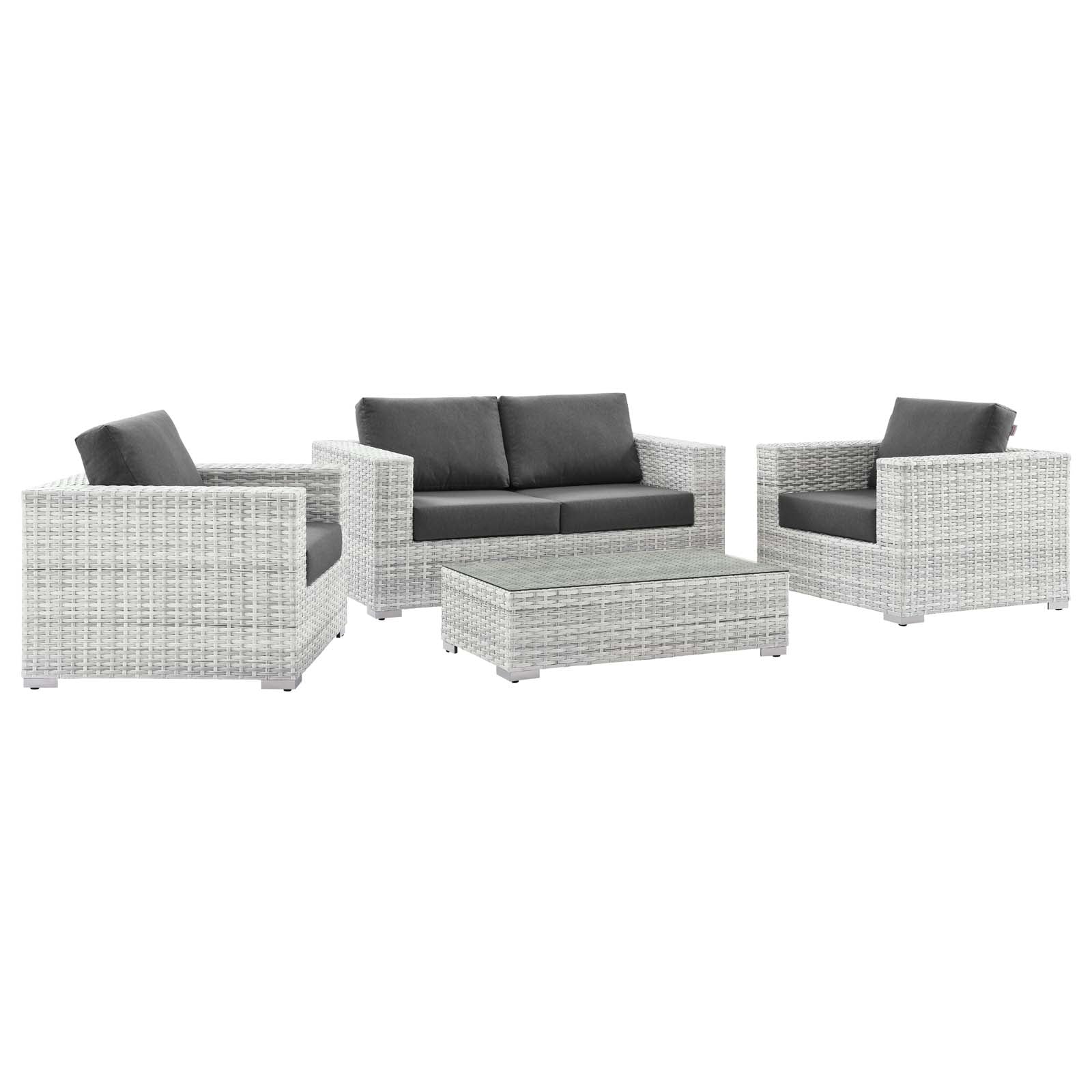 Convene 4-Piece Outdoor Patio Set by Modway