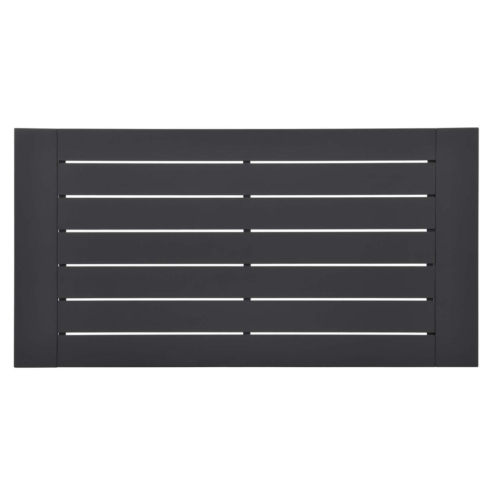 Tahoe Outdoor Patio Powder-Coated Aluminum Coffee Table by Modway