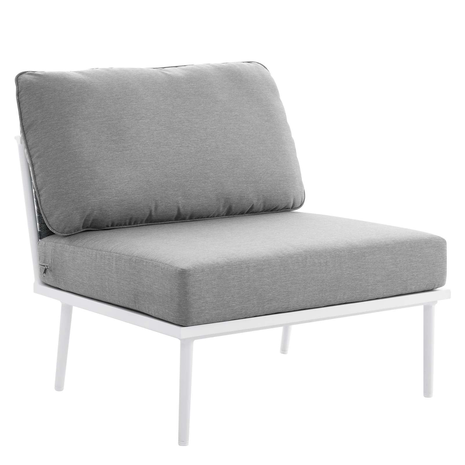 Stance 3 Piece Outdoor Patio Aluminum Set by Modway