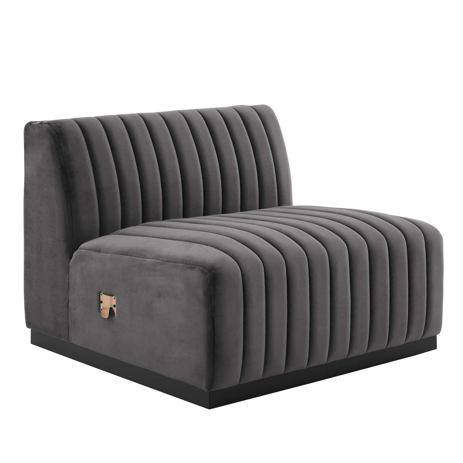 Conjure 4-Piece Channel Tufted Performance Velvet Sofa by Modway