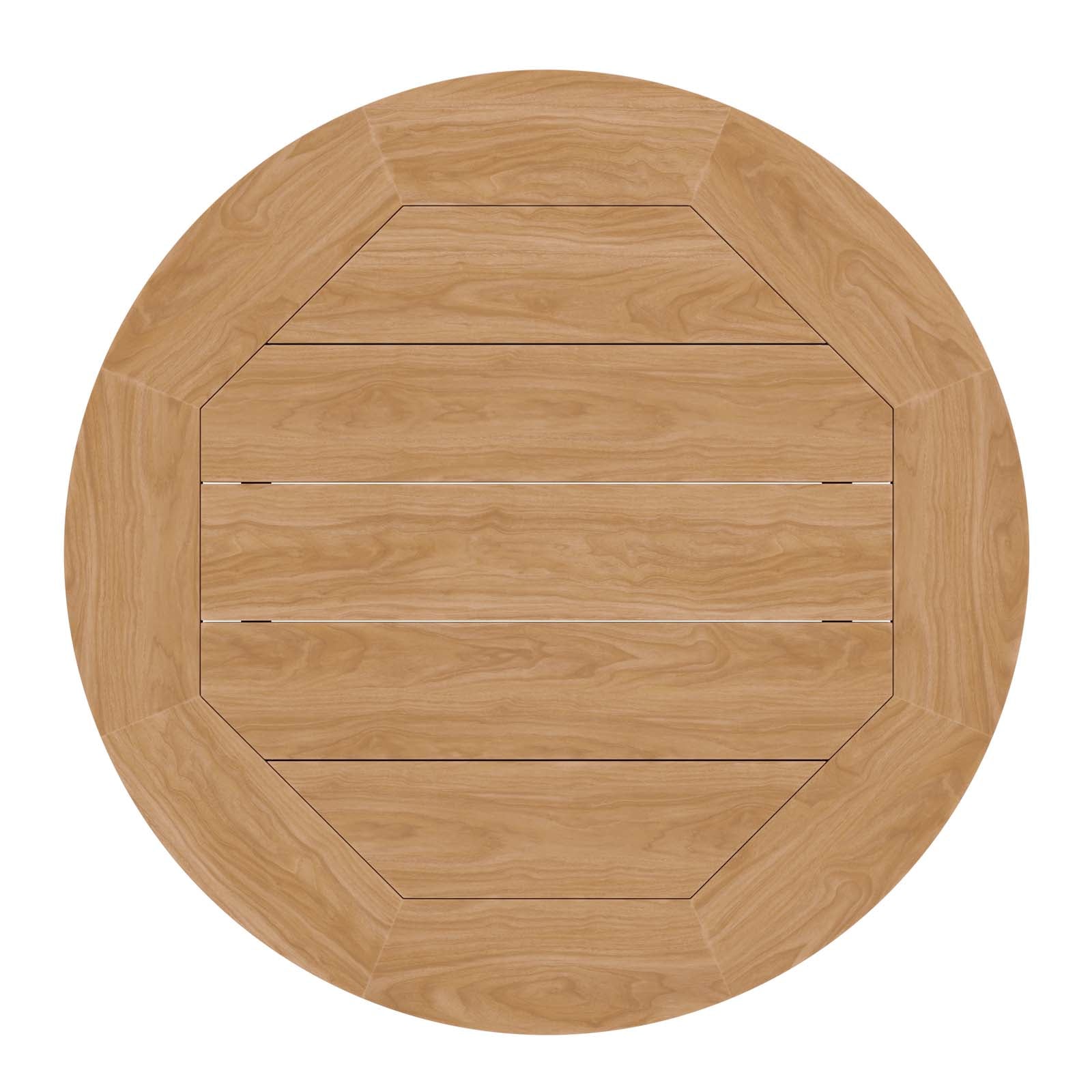 Brisbane 6-Piece Teak Wood Outdoor Patio Set by Modway