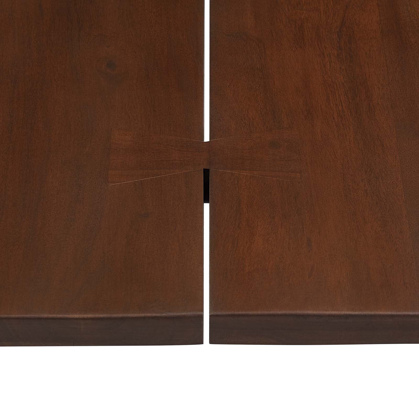 Viggo 96" Live Edge Acacia Wood Acacia Wood Dining Table by Modway
