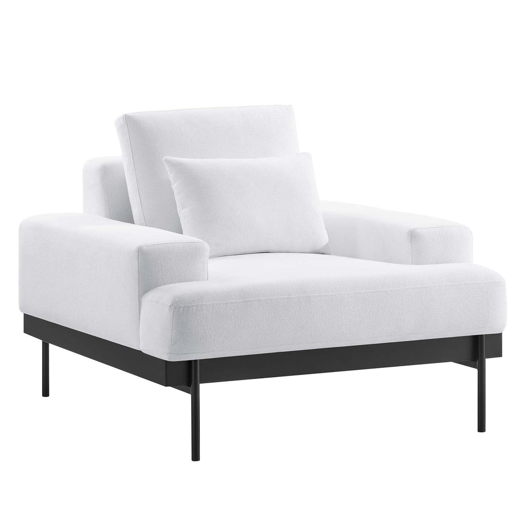 Proximity Upholstered Fabric Armchair by Modway