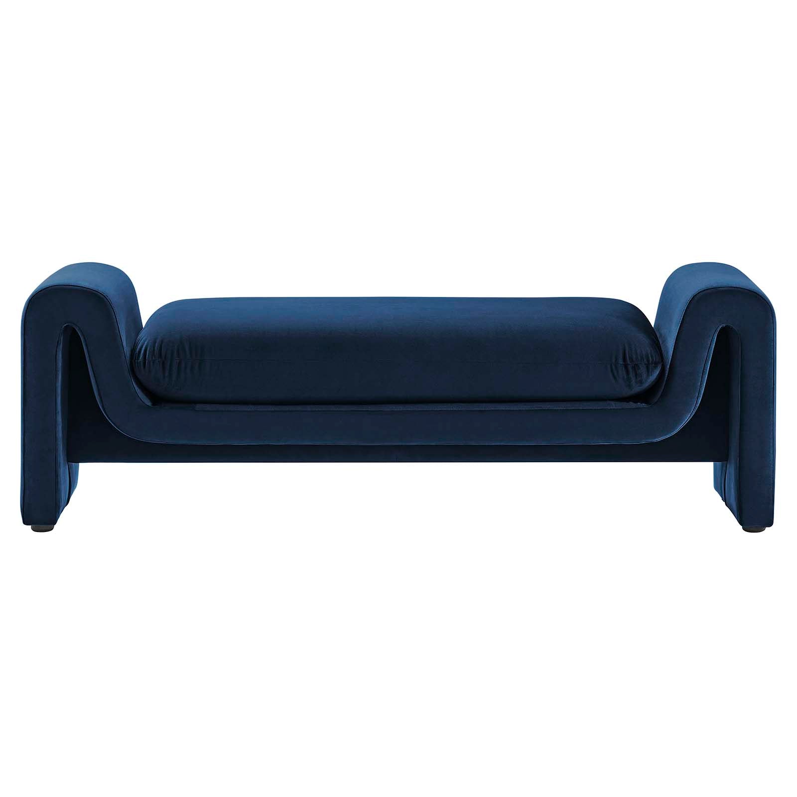 Waverly Performance Velvet Bench by Modway