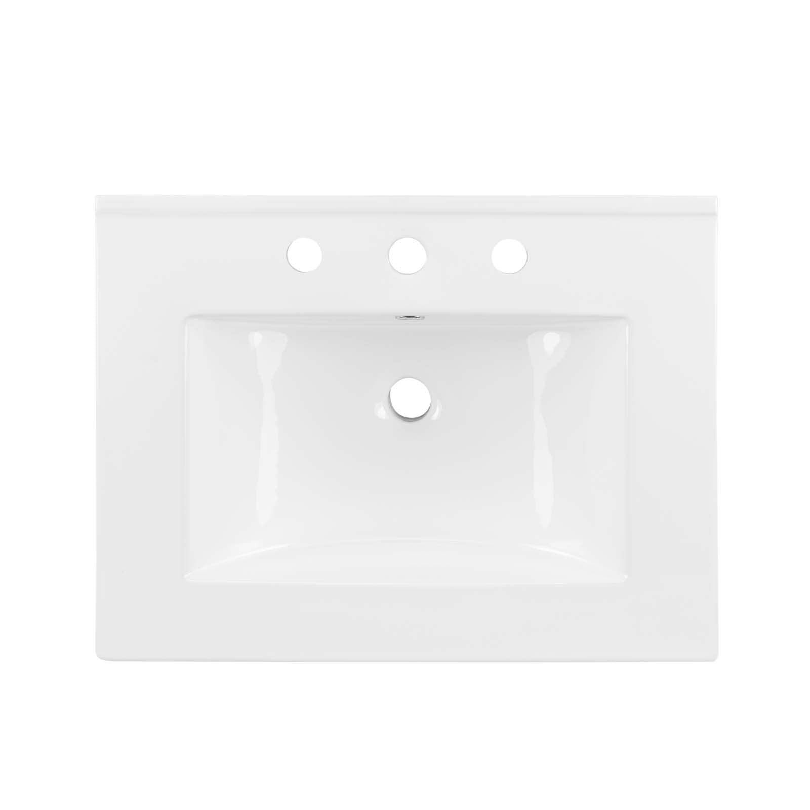 Elysian 24" Wood Bathroom Vanity by Modway