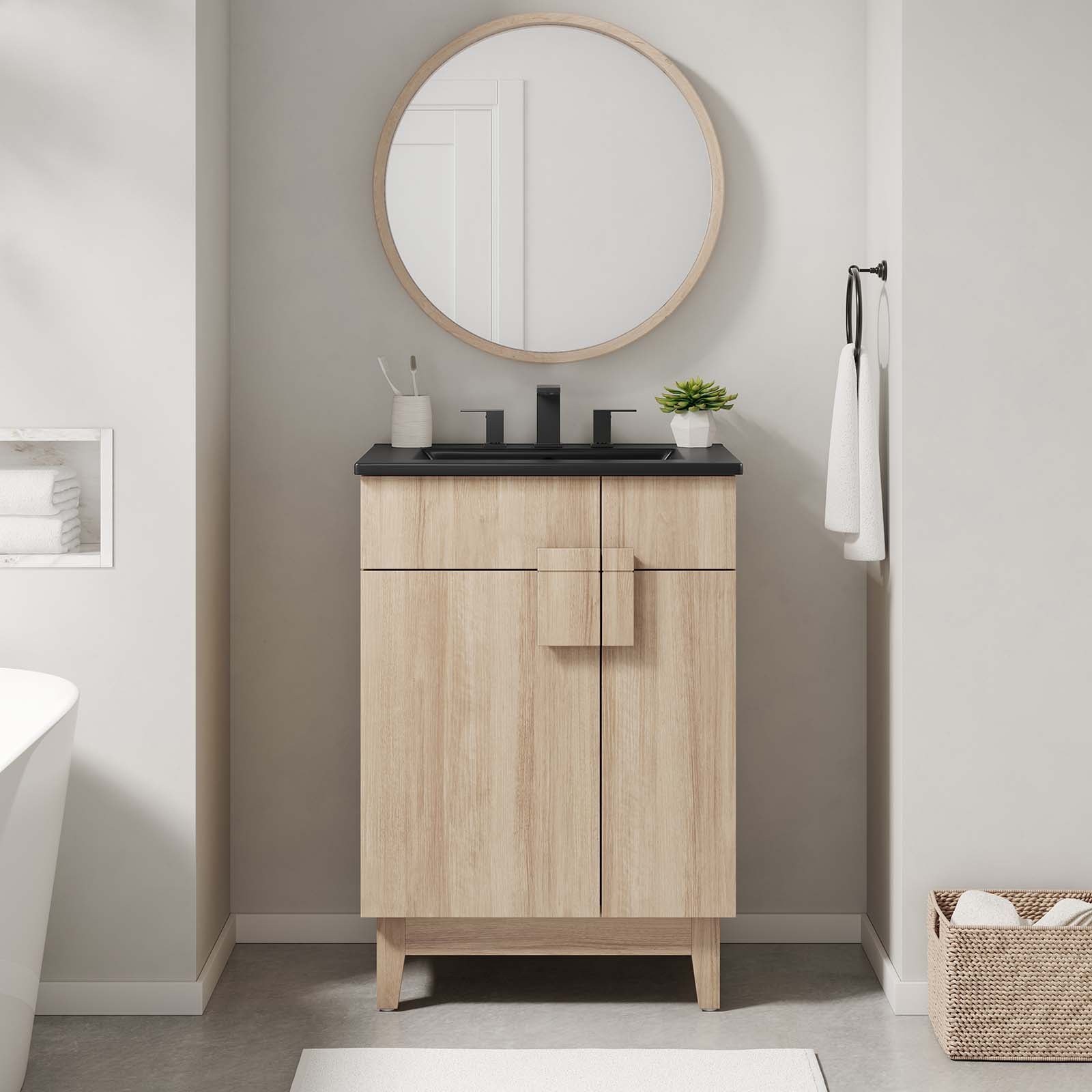 Miles 24" Bathroom Vanity by Modway