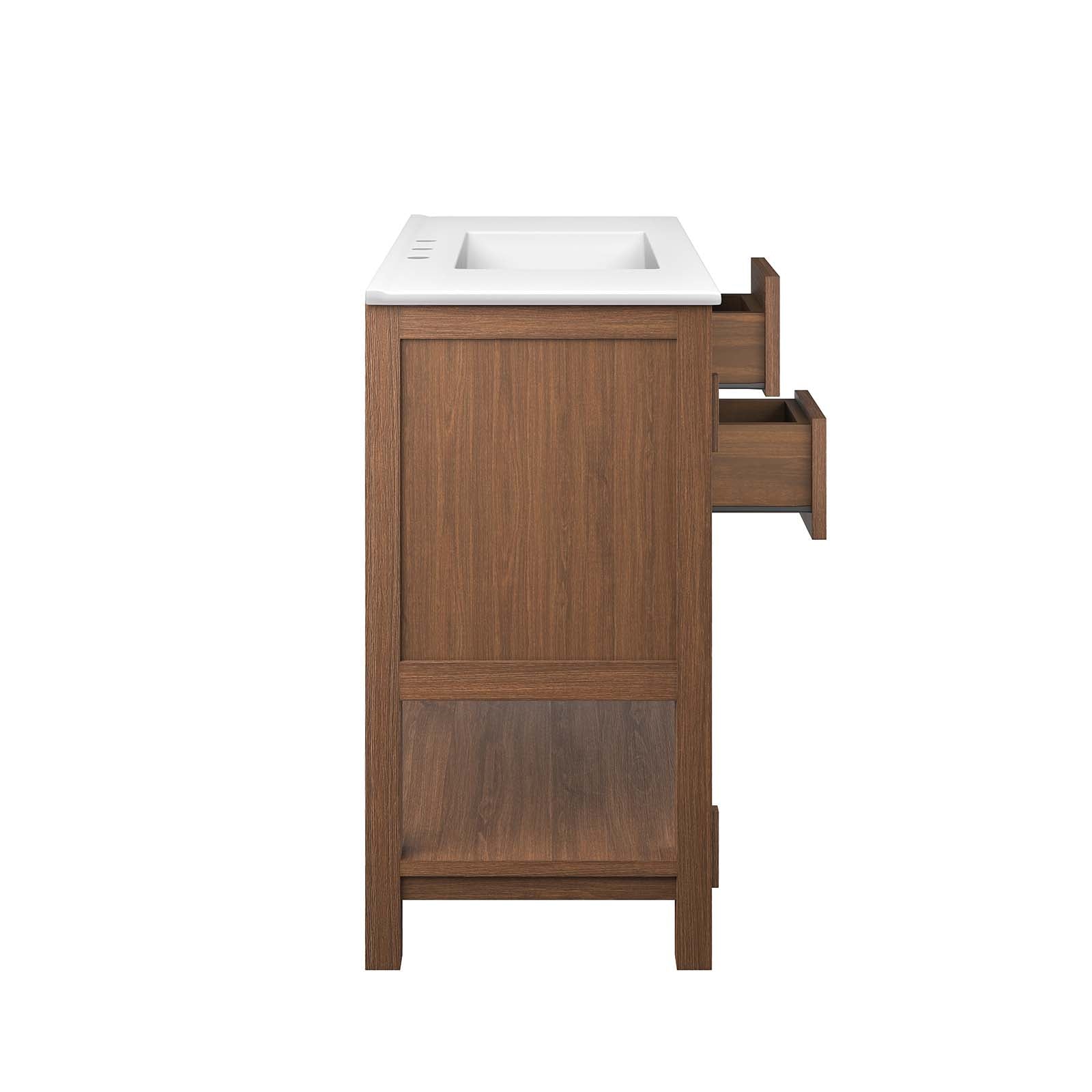 Ashlyn 36" Wood Bathroom Vanity by Modway