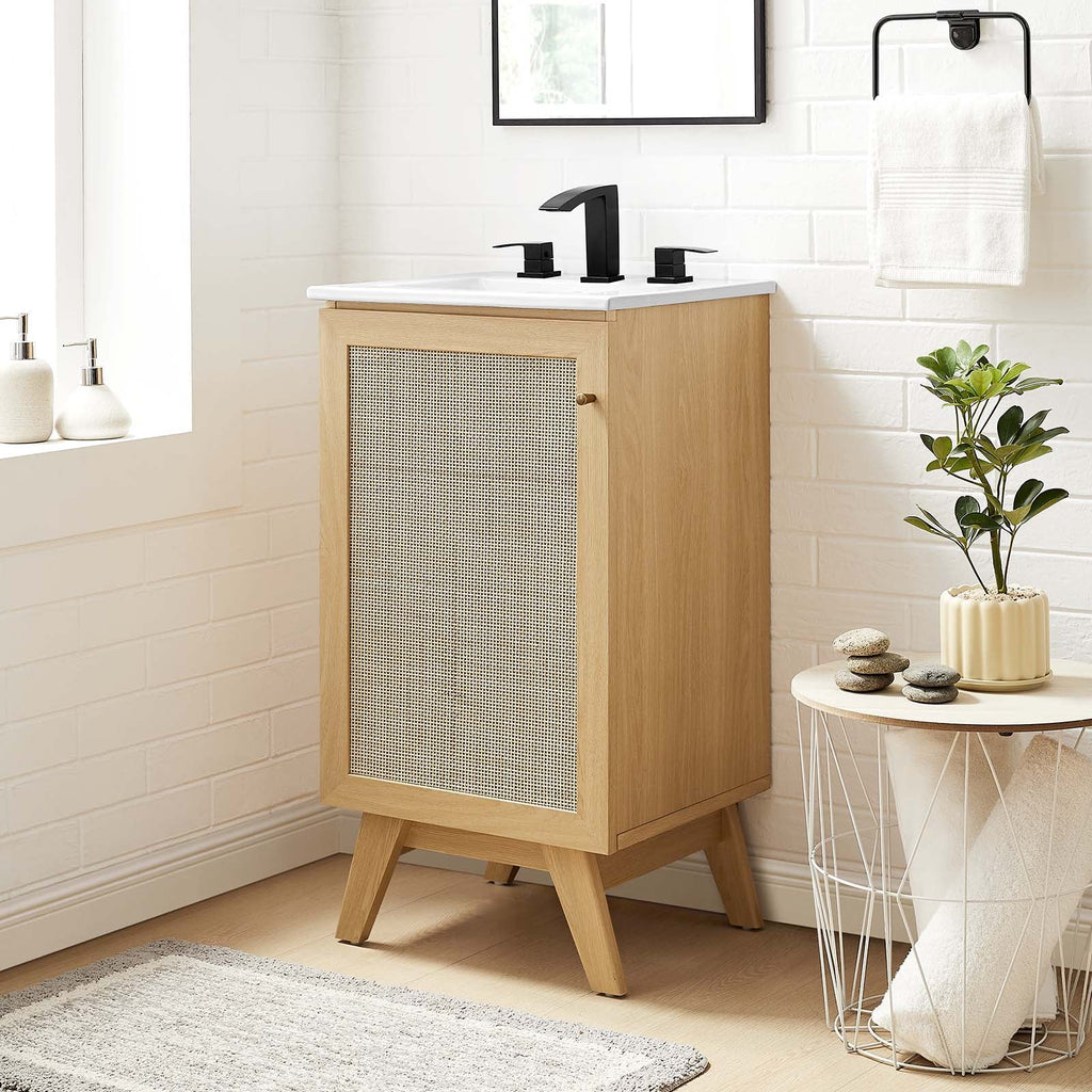 Soma 18" Bathroom Vanity Cabinet (Sink Basin Not Included) by Modway