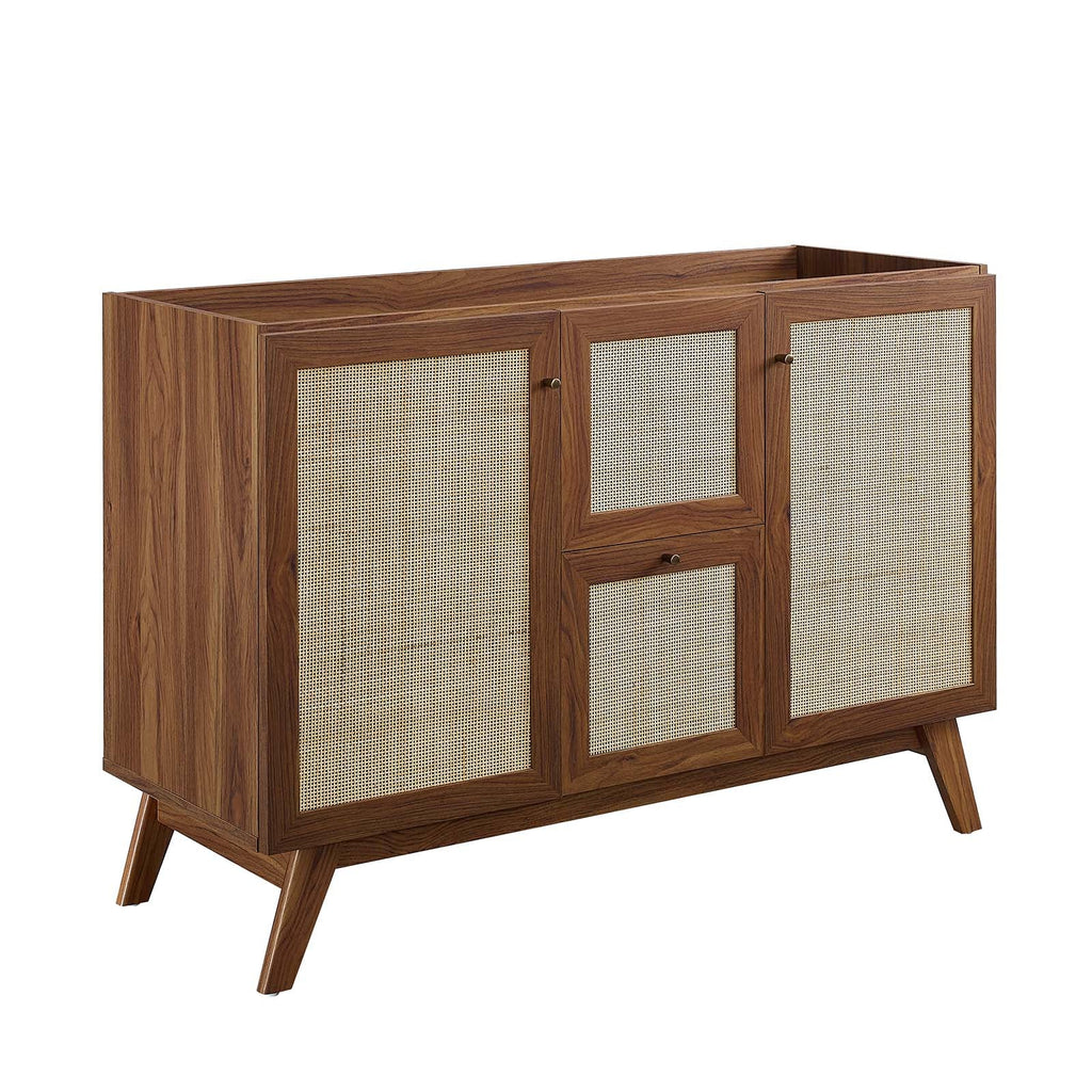 Soma 48" Single or Double Sink Compatible Bathroom Vanity Cabinet (Sink Basin Not Included) by Modway