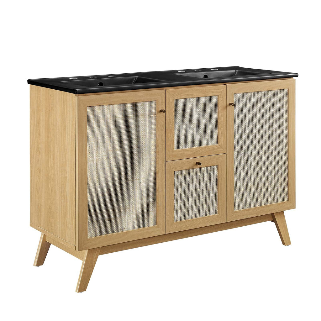 Soma 48" Double Sink Bathroom Vanity by Modway
