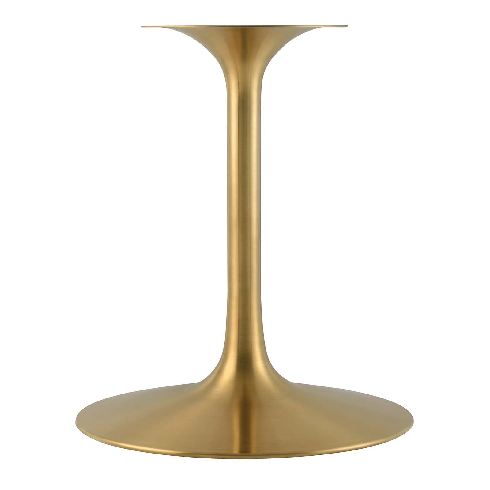 Lippa 60" Oval Faux Travertine Dining Table by Modway