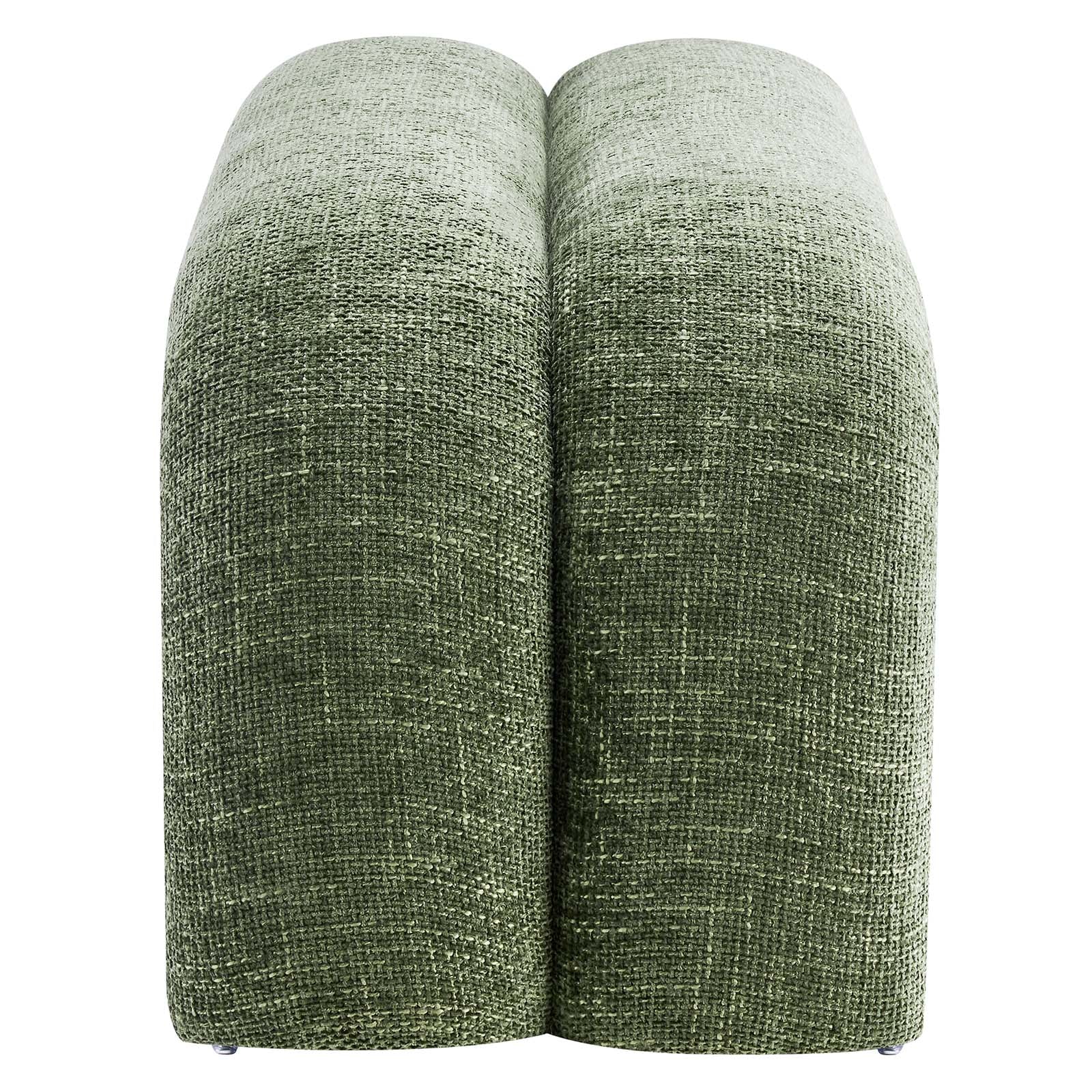Dax 50.5" Chenille Upholstered Accent Bench by Modway