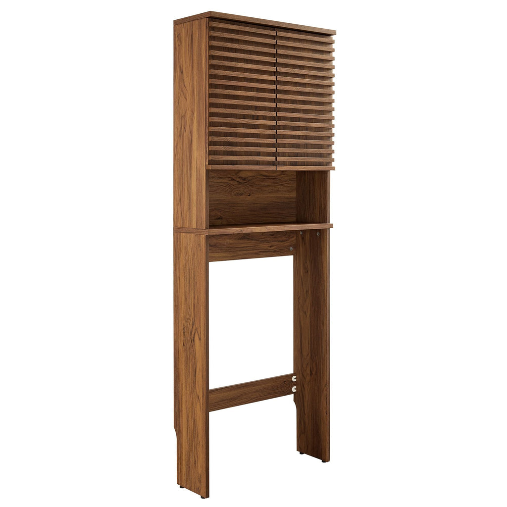 Render Over the Toilet Bathroom Storage Cabinet by Modway