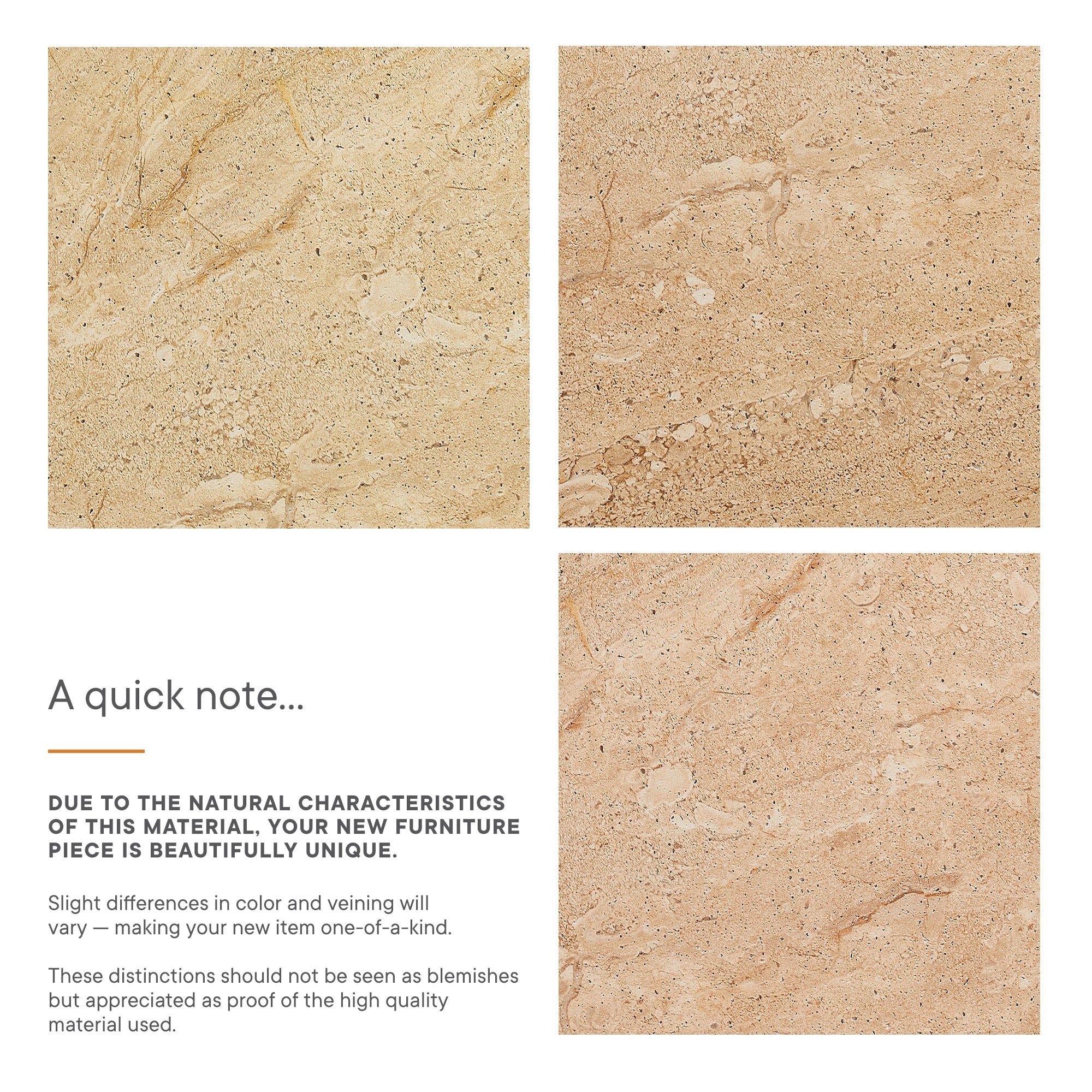 Elowen Indoor - Outdoor Patio Textured Faux Travertine Side Table by Modway