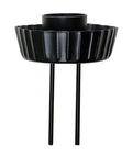 Black Fluted Taper Pick (Pack of 4)