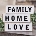 Family Mini Block 3 Asstd. (Pack of 4)