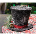 Small Black Top Hat (Pack of 2)