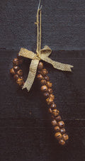 Rusty Bell Candy Cane  (Pack of 4)