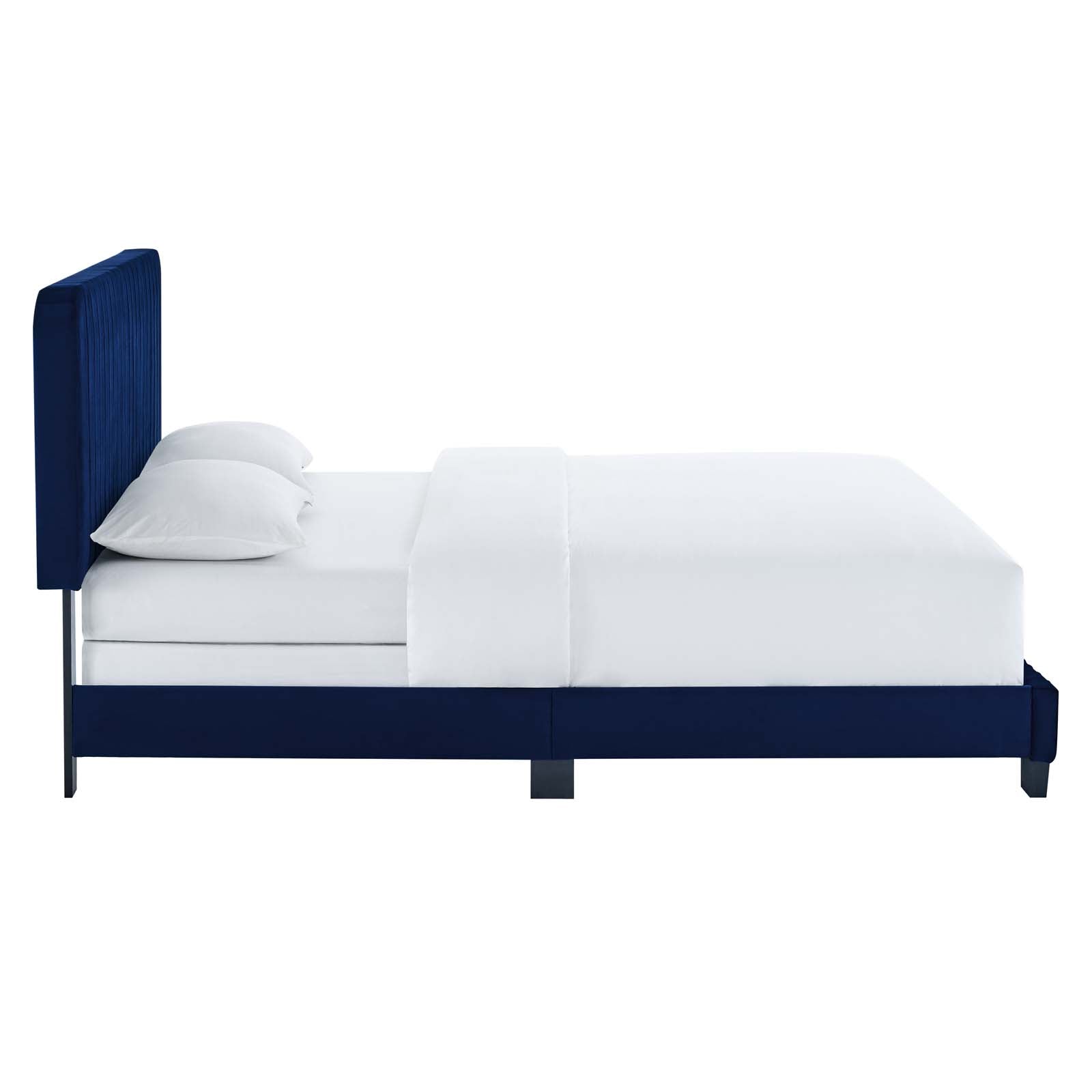Celine Channel Tufted Performance Velvet King Bed by Modway