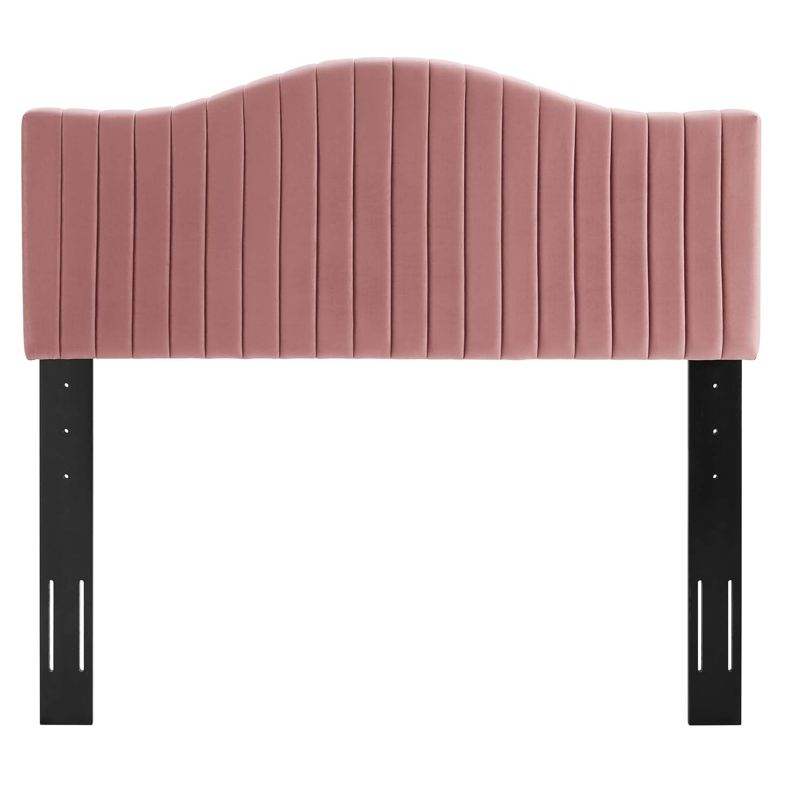 Brielle Channel Tufted Performance Velvet King/California King Headboard by Modway