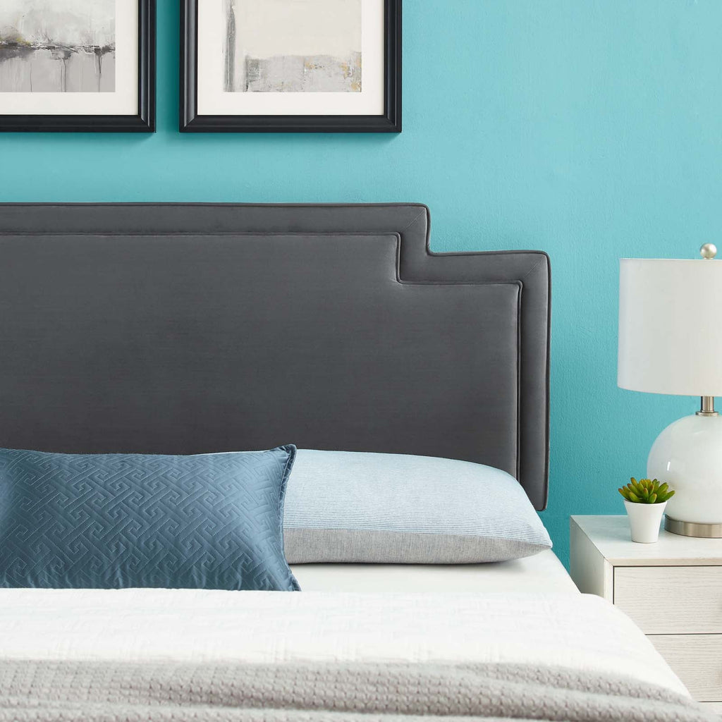 Transfix Performance Velvet Twin Headboard by Modway