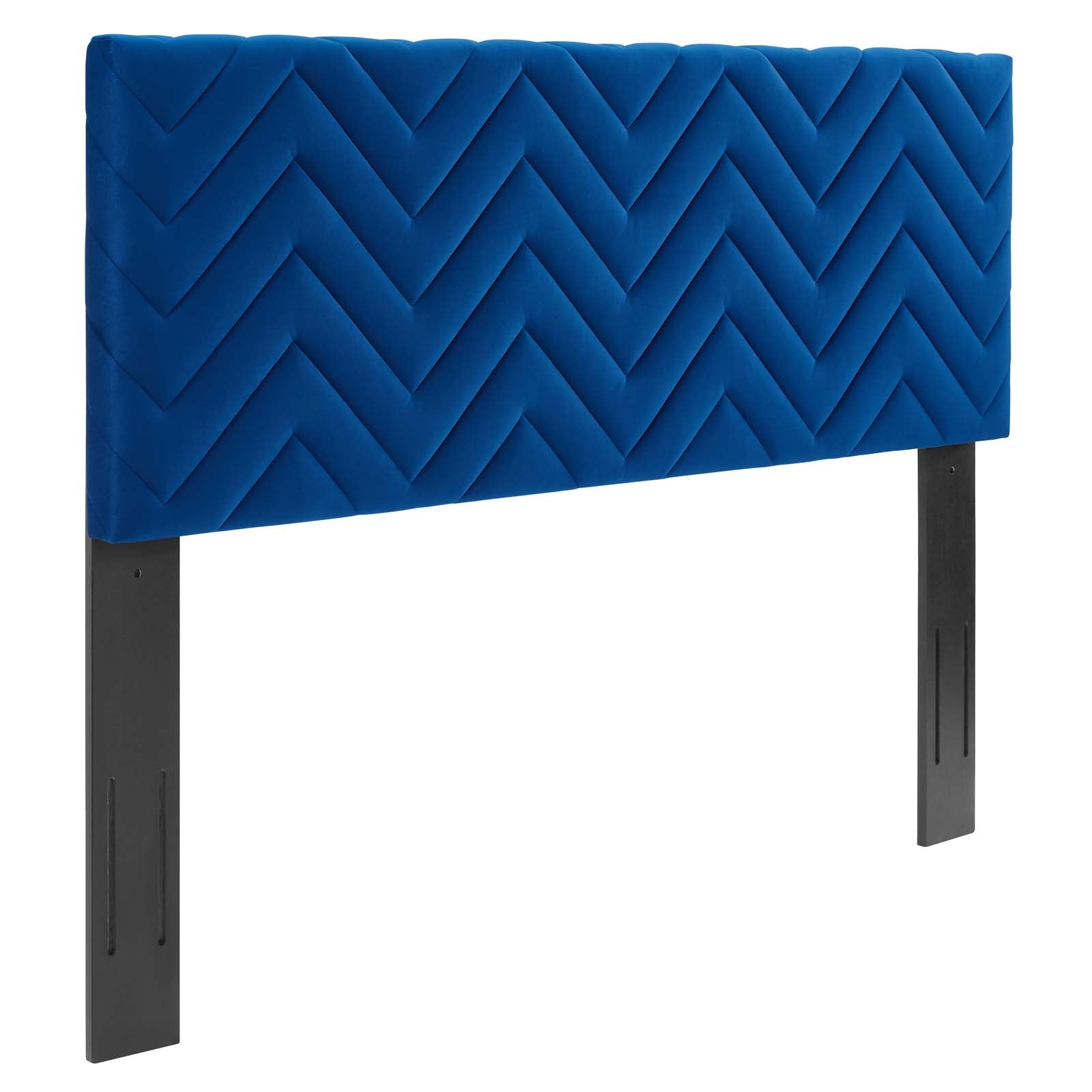 Mercy Chevron Tufted Performance Velvet Full/Queen Headboard by Modway