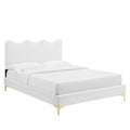 Current Performance Velvet Full Platform Bed by Modway